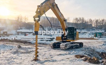 Гидробур Delta RD25 на экскаватор фото